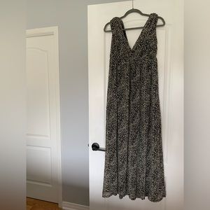 H&M leopard maxi dress (size 6)